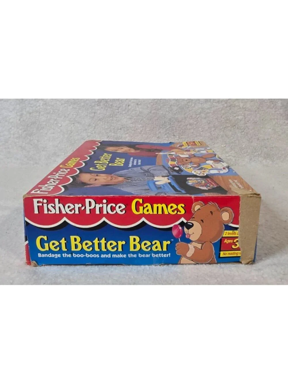 Vintage 1997 Fisher-Price Get Better Bear Game Complete Ages 3-7 Mattel